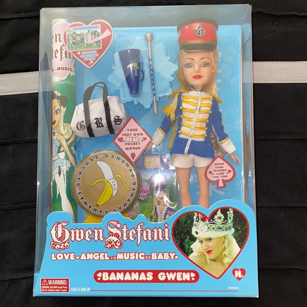 Gwen Stefani Brand New in Box  (bananas Gwen)